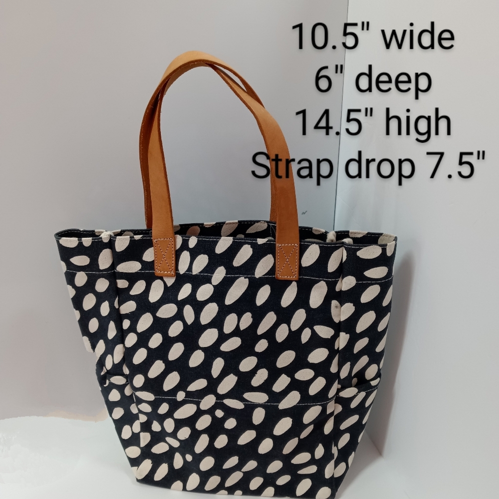 See Design/Donna Gorman Spotted Cheetah City Tote - Picture 13 of 14